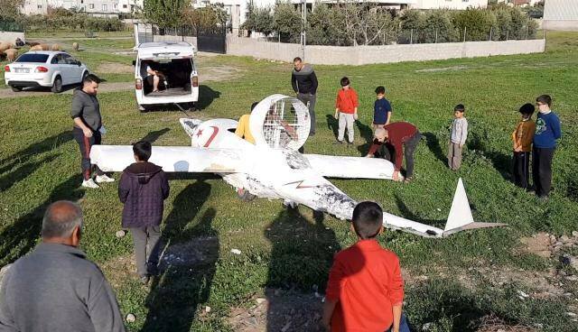 Ένα περίεργο γεγονός στο Osmaniye! Το αεροπλάνο που δημιουργήθηκε από το φαινόμενο Sefa Kındır ...