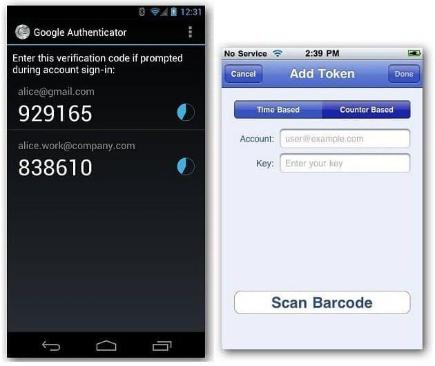 Google Authenticator