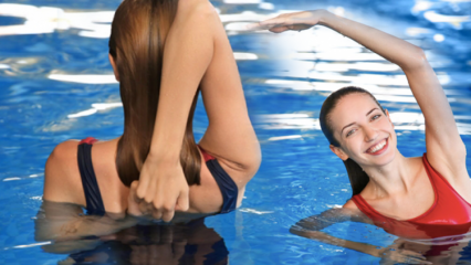 Τοποθετήστε την κοιλιά σε 3 κινήσεις! Οι πιο αποτελεσματικές περιφερειακές κινήσεις αδυνατίσματος που μπορείτε να κάνετε στο νερό