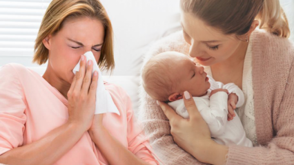 Πώς περνά η γρίπη σε θηλάζουσες μητέρες; Οι πιο αποτελεσματικές λύσεις βοτάνων για τη γρίπη σε θηλάζουσες μητέρες