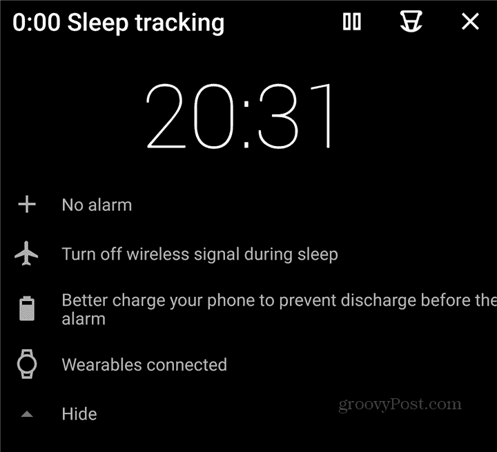 ύπνος ως Android φθορά OS
