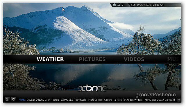XBMC Weather