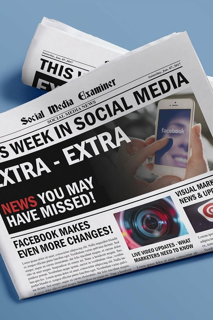 Το Facebook αυτοματοποιεί τους υπότιτλους βίντεο: Αυτή την εβδομάδα στα μέσα κοινωνικής δικτύωσης: εξεταστής κοινωνικών μέσων