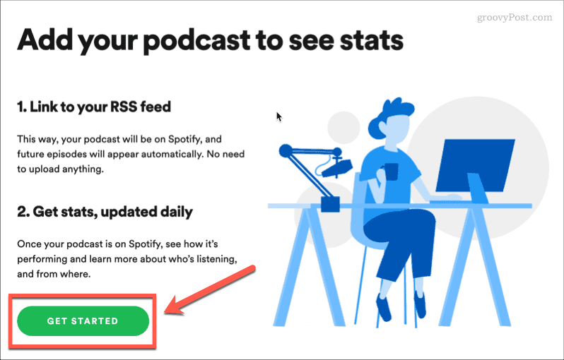 ξεκινήστε να φτιάχνετε ένα podcast στο spotify
