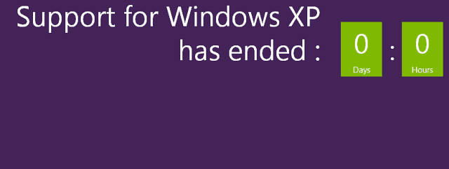 Η Microsoft τερματίζει την υποστήριξη XP
