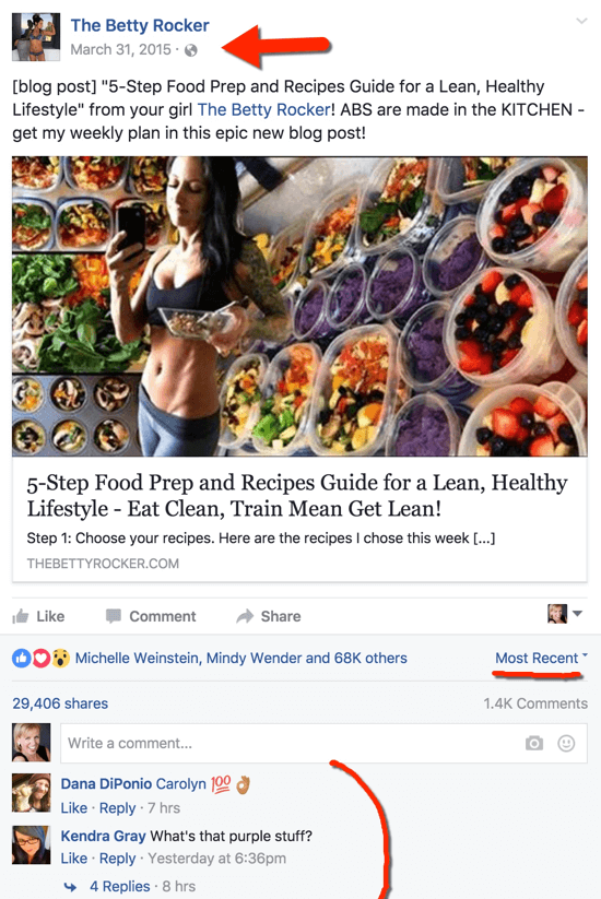 Το Betty Rocker συνεχίζει να συγκεντρώνει προσέγγιση, αφοσίωση και κλικ από μια ανάρτηση στο Facebook που δημοσιεύτηκε πριν από δύο χρόνια.