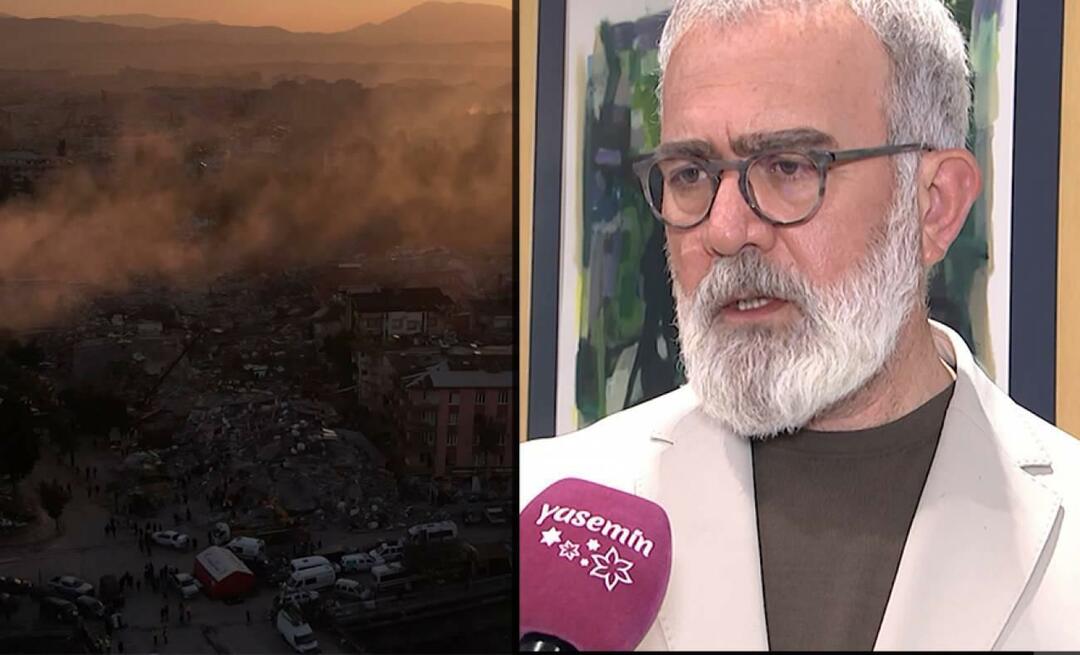 Ο Bahadır Yenişehirlioğlu μίλησε ιδιωτικά στον Yasemin: Αν αυτός ο σεισμός ήταν στην Αγγλία...