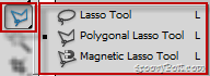 Εργαλεία Lasso CS5 του