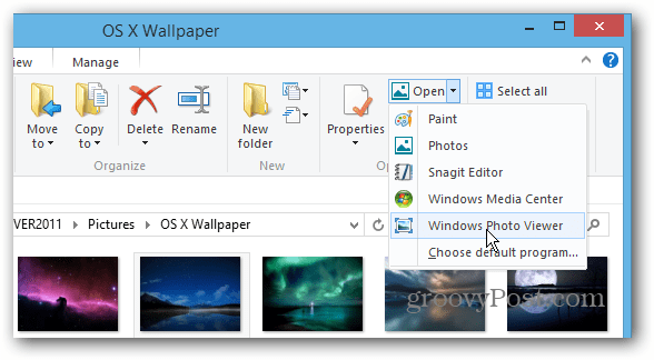 Επιλέξτε Προγράμματα Windows Explorer