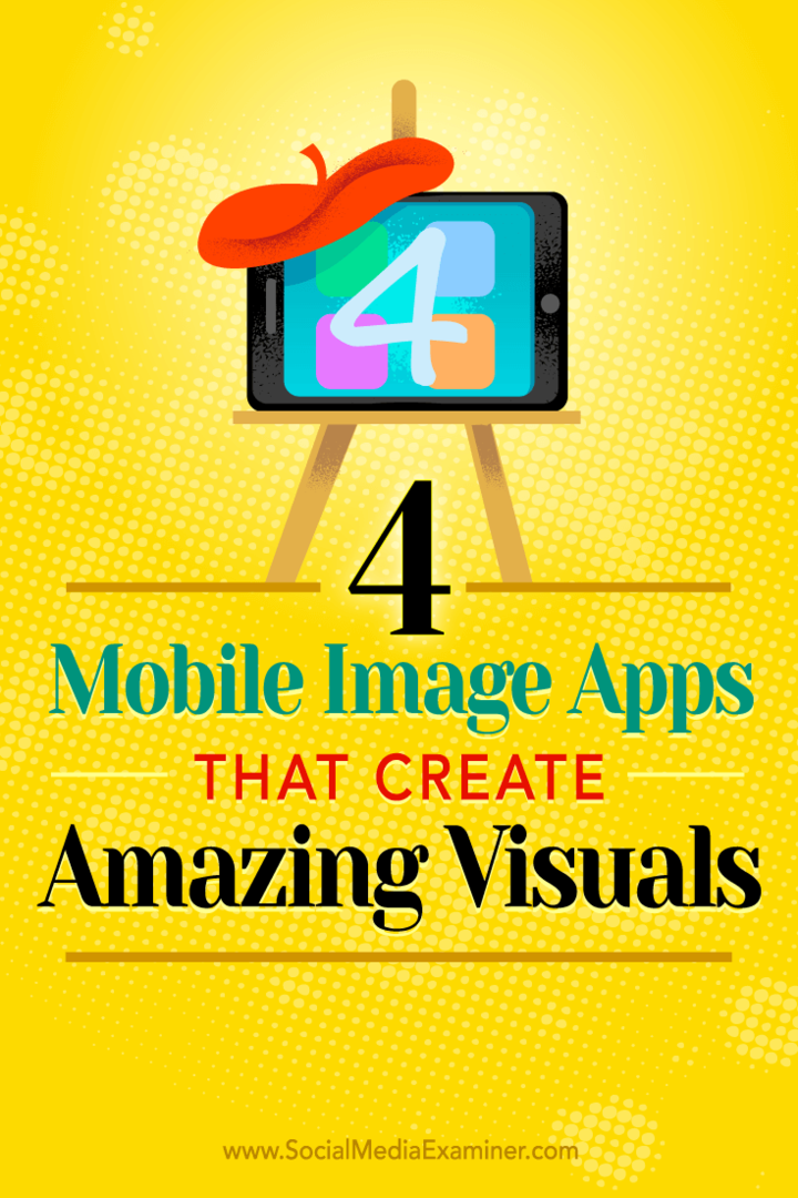 4 Εφαρμογές εικόνων για κινητά που δημιουργούν εκπληκτικά γραφικά: εξεταστής κοινωνικών μέσων