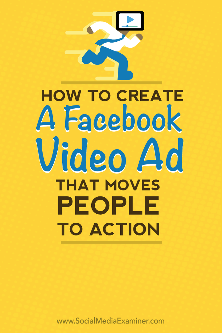 πώς να δημιουργήσετε μια διαφήμιση στο facebook που κινεί τους ανθρώπους στη δράση