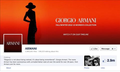 σελίδα armani