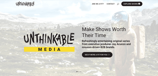 Στιγμιότυπο οθόνης του ιστότοπου Uninkinkable.
