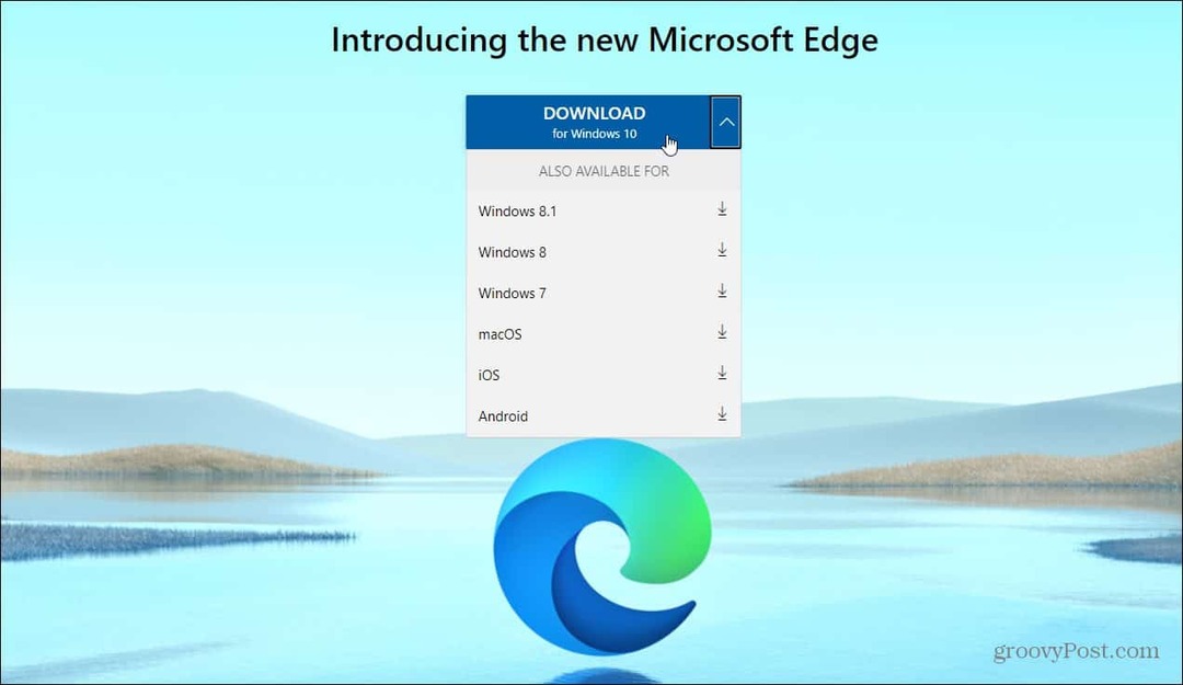 Τρόπος εγκατάστασης του νέου προγράμματος περιήγησης Microsoft Edge