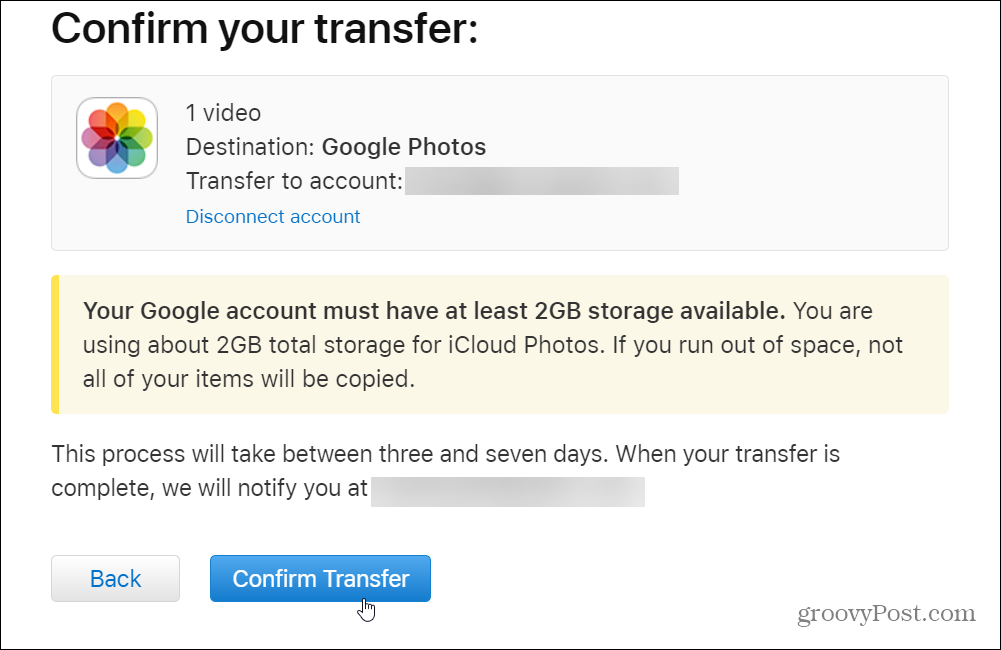 Πώς να μεταφέρετε τις φωτογραφίες σας από το iCloud στις Φωτογραφίες Google