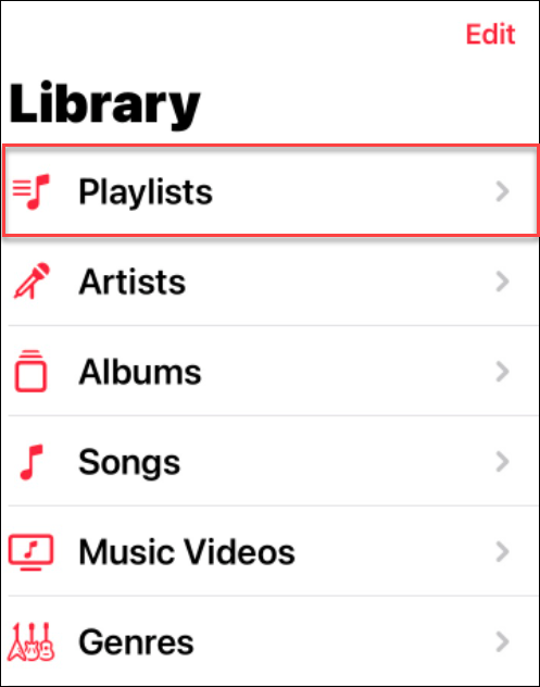  αλλάξτε μια εικόνα λίστας αναπαραγωγής στο Apple Music