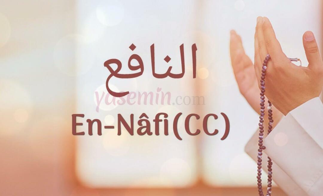 Τι σημαίνει en-Nafi; Ποιες είναι το dhikr al-Nafi και οι αρετές του;