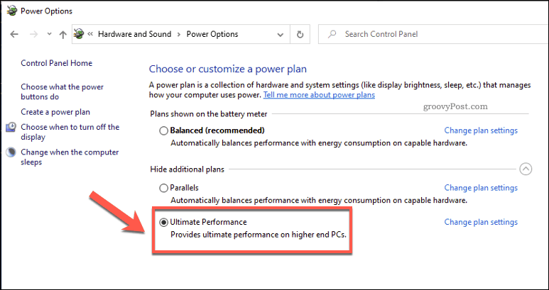 Ενεργοποιήστε τη λειτουργία Ultimate Performance στα Windows 10