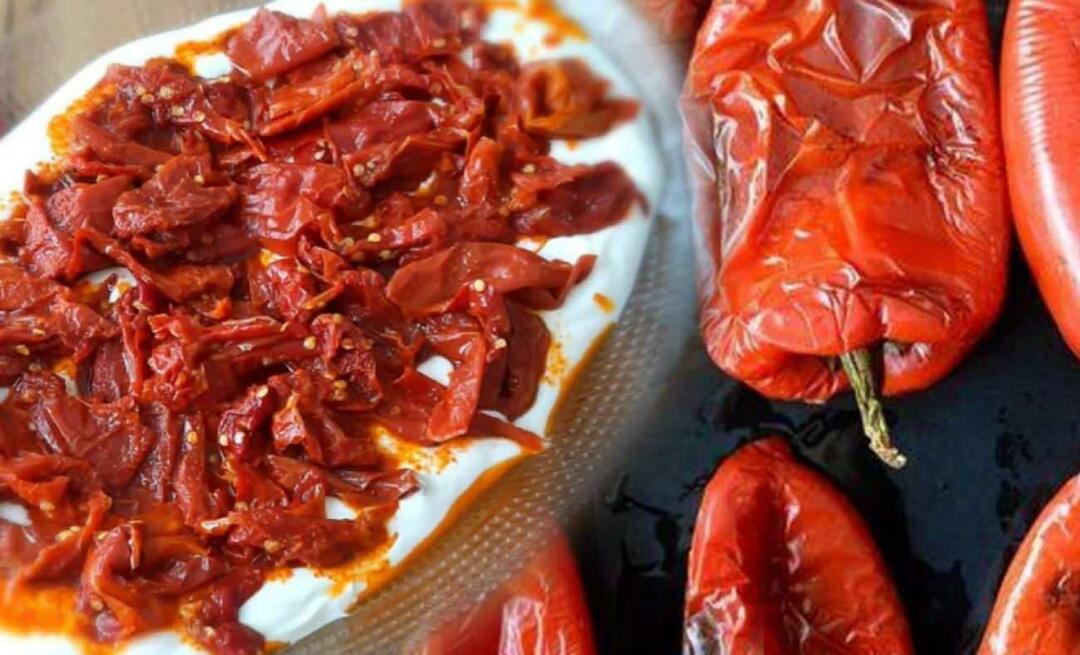 Πώς να φτιάξετε πιπέρι τατάρ; Συνταγή πιπεριού τατάρ έτοιμη σε 5 λεπτά!