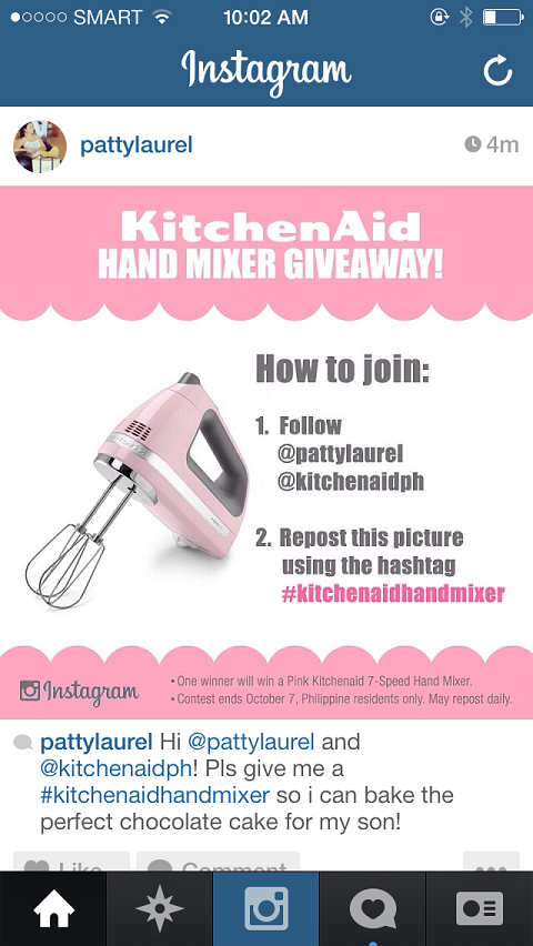 παράδειγμα hashtag instagram kitchenaid