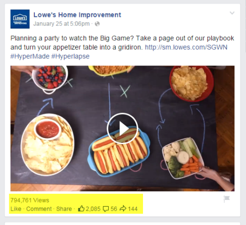 μειώνει την ανάρτηση βίντεο για βελτίωση στο σπίτι στο Facebook
