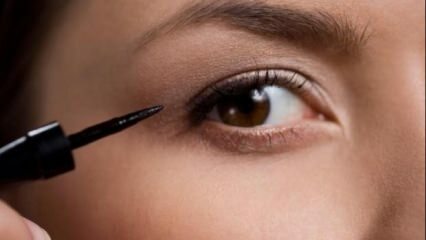 Εύκολη εφαρμογή μεθόδων eyeliner