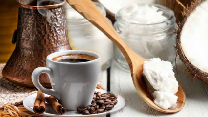 Συνταγή καφέ που βοηθά στην απώλεια βάρους! Πώς να φτιάξετε καφέ από λάδι καρύδας;