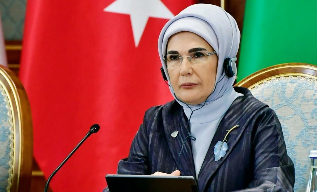 Η Πρώτη Κυρία Ερντογάν συναντήθηκε με τις γυναίκες των ηγετών! «Τα παλαιστίνια παιδιά απομακρύνονται από τη ζωή»