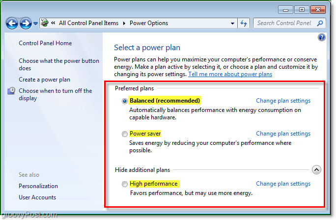 Διαχείριση ρυθμίσεων εξοικονόμησης ενέργειας των Windows 7 [Οδηγίες χρήσης]