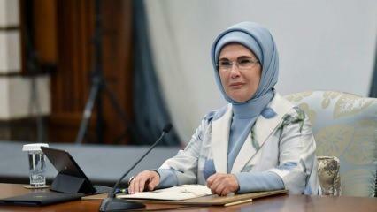 Η Εμινέ Ερντογάν προήδρευσε της πρώτης συνεδρίασης της Συμβουλευτικής Επιτροπής του ΟΗΕ για τα μηδενικά απόβλητα