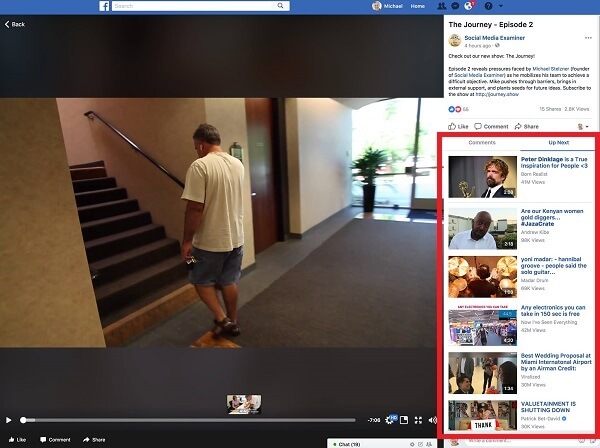 Το Facebook φαίνεται να έχει δώσει στα βίντεο της επιφάνειας εργασίας μια πιο αίσθηση παρακολούθησης με ξεχωριστές καρτέλες 