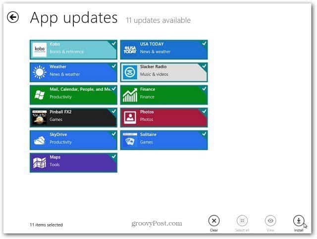 Ενημέρωση των Windows 8 Εφαρμόζει τον Εύκολο τρόπο