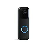 Παρουσίαση του Blink Video Doorbell | Αμφίδρομη ηχητική ειδοποίηση, βίντεο HD, κίνηση και προειδοποιήσεις ήχου και ενεργοποιημένη η Alexa-ενσύρματη ή χωρίς καλώδιο (Μαύρο)