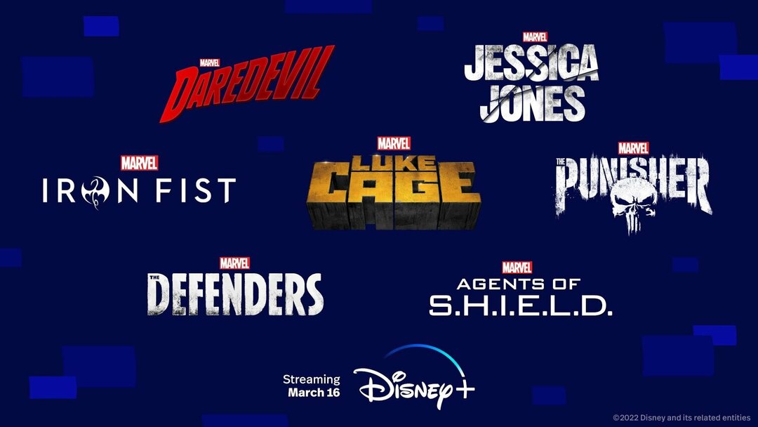 Η Marvel μετακομίζει στη Disney+