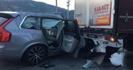 Το όχημά του συγκρούστηκε με φορτηγό: Ο Tan Taşçı είχε τροχαίο