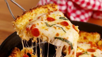 Πώς να φτιάξετε πίτσα με έτοιμη ζύμη μπακλαβά; 