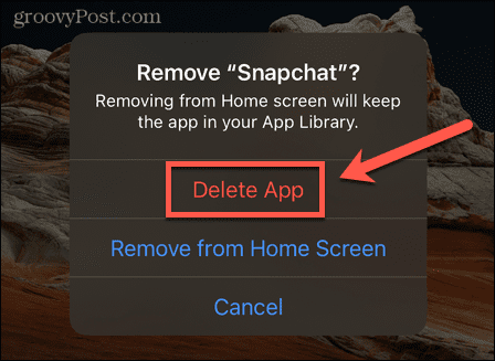 εφαρμογή διαγραφής snapchat