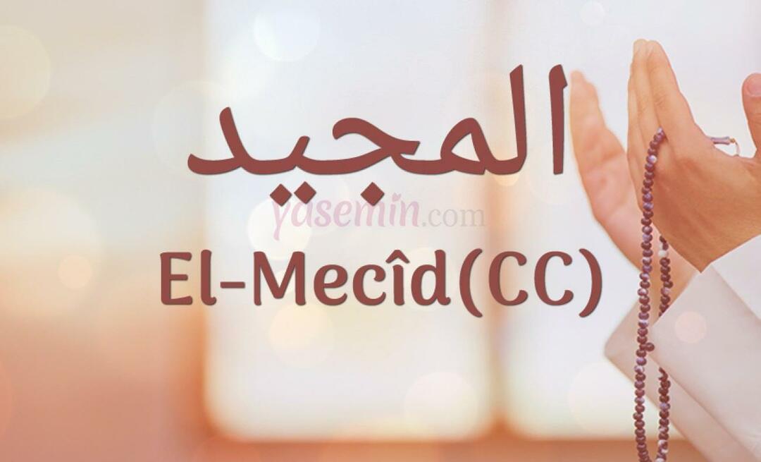 Τι σημαίνει al-Majid (cc); Γιατί προτιμάται το κομπολόι της Ουσίας του Al-Macid (cc);