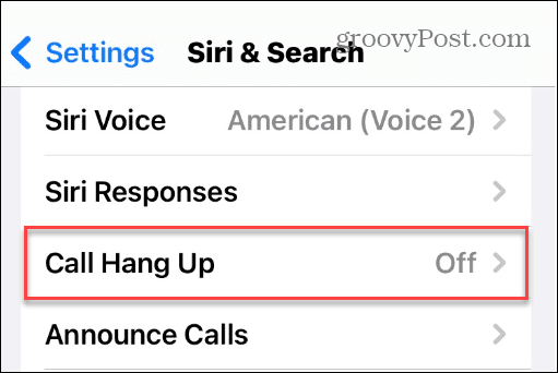 Κλείστε τηλεφωνικές κλήσεις και κλήσεις FaceTime με τη Siri