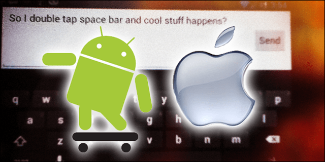 Αυτόματες περιόδους Android και iPhone μετά από πρόταση με διπλό κενό χώρο