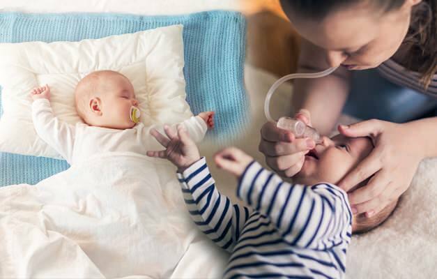 Πώς να καθαρίσετε τη μύτη στα μωρά;