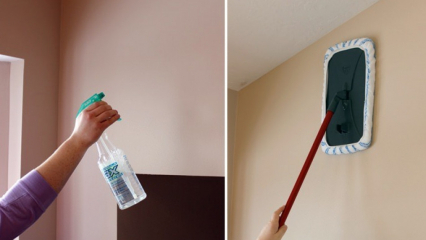 Πώς να σκουπίσετε τον τοίχο με τον πιο πρακτικό τρόπο; Οι 3 ευκολότερες μέθοδοι για την αφαίρεση λεκέδων στον τοίχο