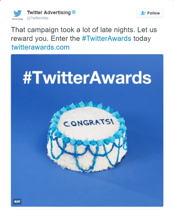 βραβεία twitter