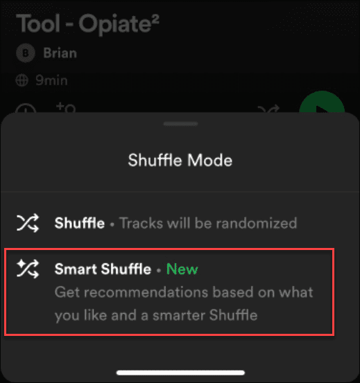 διορθώστε το Spotify Shuffle που δεν ανακατεύεται