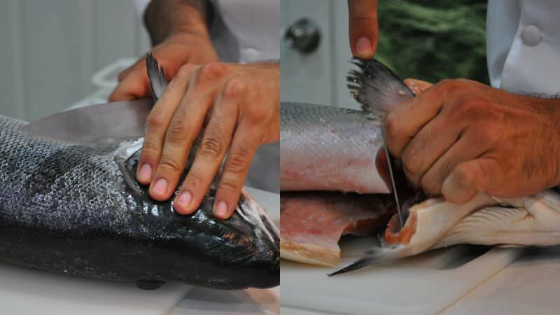 Πώς να καθαρίσετε τα λαβράκια; Ποιο μαχαίρι χρησιμοποιείται κατά το άνοιγμα των ψαριών;