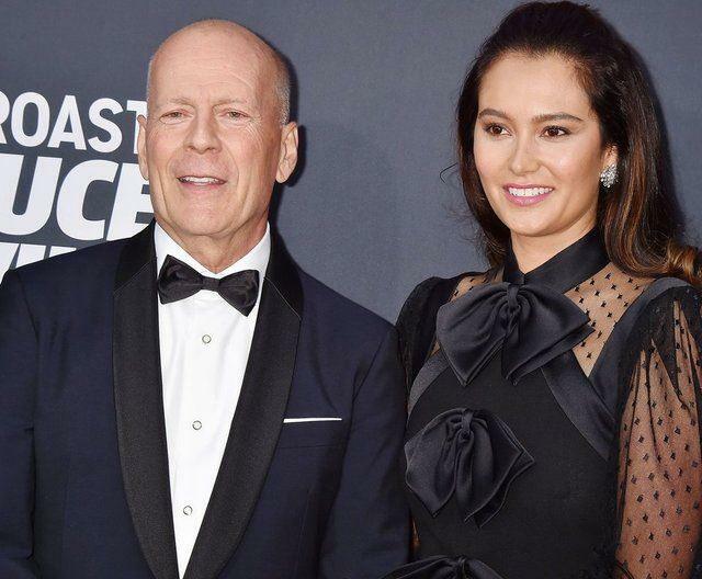 Ο Bruce Willis και η σύζυγός του Emma Heming