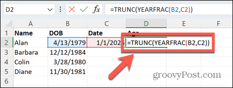 τύπος ειδικής ημερομηνίας excel