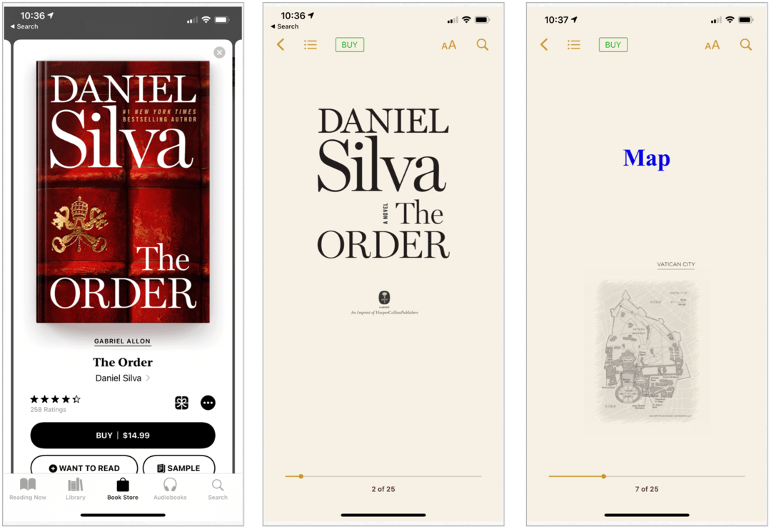 Βιβλία Apple στο iPhone