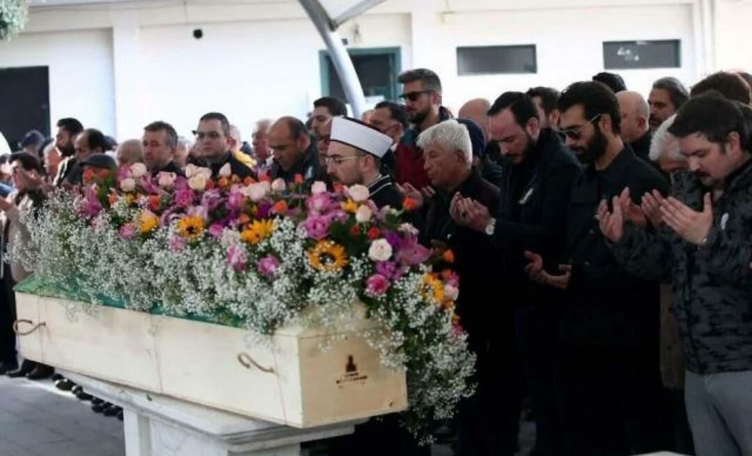 Ο πατέρας της Sıla Gençoğlu, Şükrü Gençoğlu, αποβλήθηκε στο τελευταίο του ταξίδι! Λεπτομέρεια της κηδείας