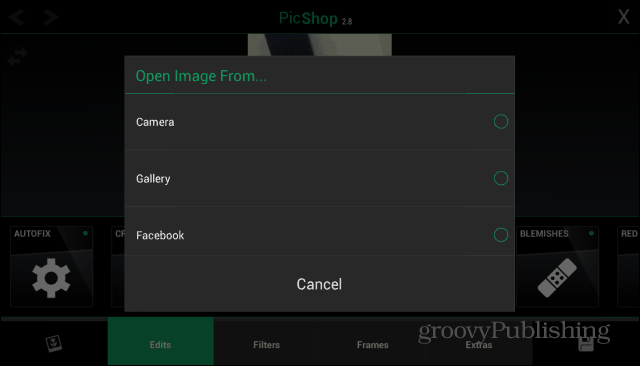 PicShop Ανάρτηση εικόνας Android